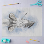 Papier Mousseline Statue grecque classique Athéna (Artisanat)