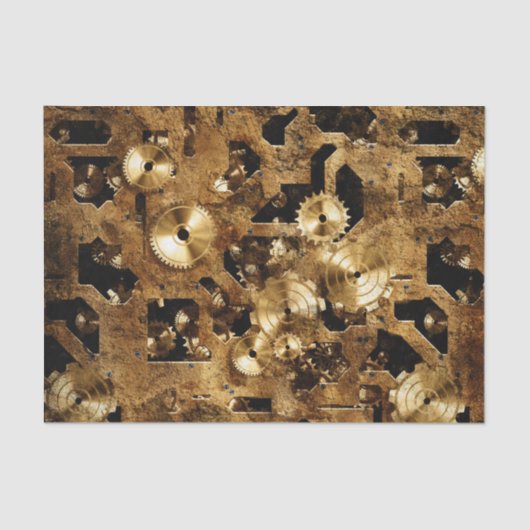 Papier Mousseline Steampunk (Recto)