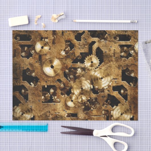 Papier Mousseline Steampunk (Artisanat)