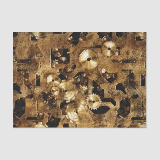 Papier Mousseline Steampunk (Recto)