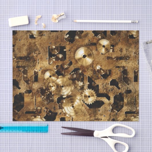 Papier Mousseline Steampunk (Artisanat)