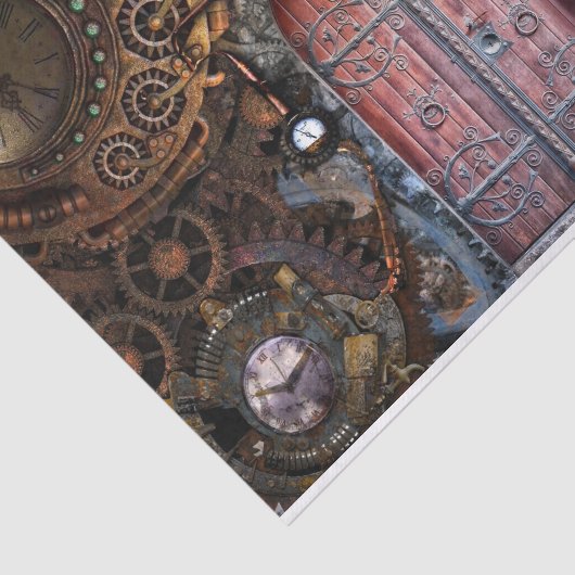 Papier Mousseline Steampunk 17 (Détail)