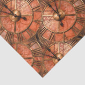 Papier Mousseline Steampunk 21 Tissu Papier (Détail)