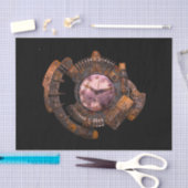 Papier Mousseline Steampunk 23 (Artisanat)