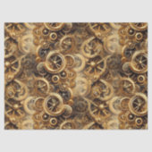Papier Mousseline Steampunk 27A1 Papier Tissu (Recto)