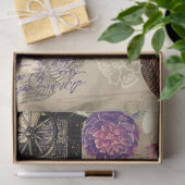 Papier Mousseline Steampunk Air Balloon Art industriel (Cadeau)