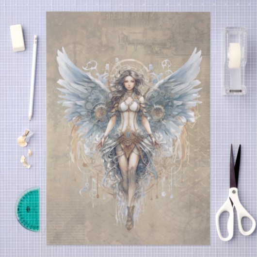 Papier Mousseline Steampunk Angel (Artisanat)