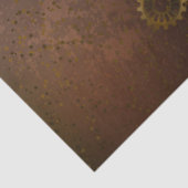 Papier Mousseline Steampunk Arrière - plan rouillé avec des lentille (Détail)