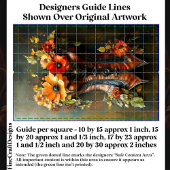 Papier Mousseline Steampunk Automne Floral Basque DF7L Découpage