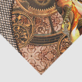 Papier Mousseline Steampunk, belles femmes de vapeur avec des (Détail)