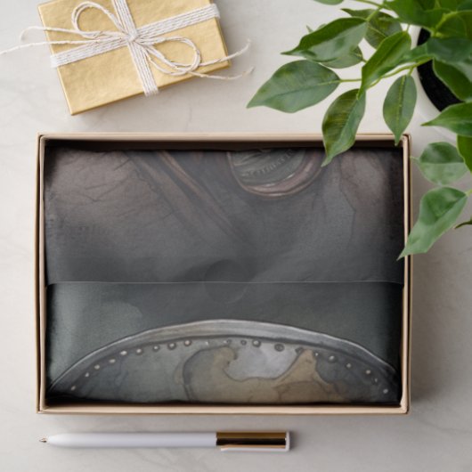 Papier Mousseline Steampunk Chihuahua 3 découpage papier (Cadeau)