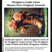 Papier Mousseline Steampunk Dames Boot & Rose Roses DF8LF Découpage