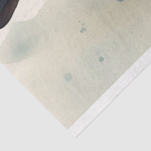 Papier Mousseline Steampunk Doberman 3 papier découpage (Détail)