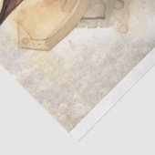 Papier Mousseline Steampunk Doberman 5 papier découpage (Détail)