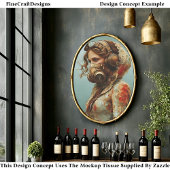 Papier Mousseline Steampunk Dystopian Femme Dans Le Masque EK4L Deco