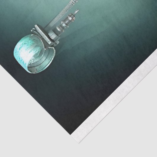 Papier Mousseline Steampunk Elephant 2 papier découpage (Détail)