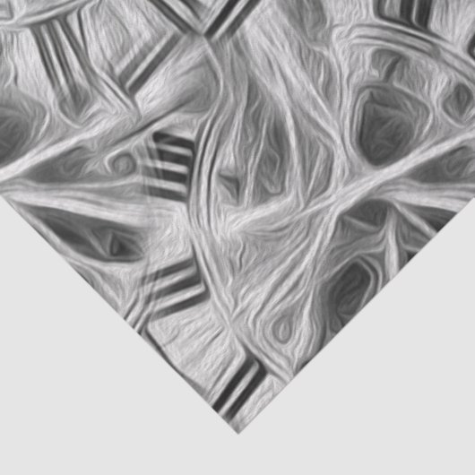 Papier Mousseline Steampunk Fractal (Détail)