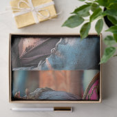 Papier Mousseline Steampunk Gargoyle gothique Papillon rose ailes (Cadeau)