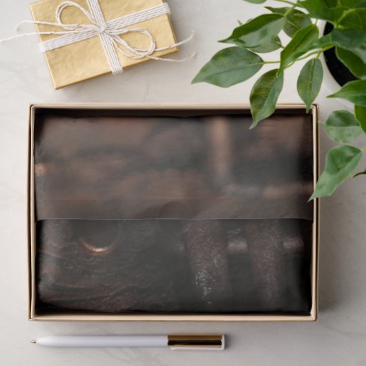 Papier Mousseline Steampunk Gears 2 Découpage 20x30 (Cadeau)