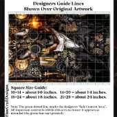 Papier Mousseline Steampunk German Shepherd, Alsacien BT5 Decoupage