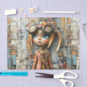 Papier Mousseline Steampunk Kids IV (Artisanat)