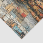 Papier Mousseline Steampunk Kids VII (Détail)