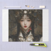 Papier Mousseline Steampunk Lady (Artisanat)