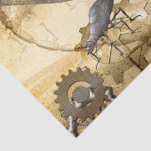 Papier Mousseline Steampunk, libellules merveilleuses de vapeur (Détail)