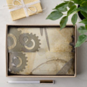 Papier Mousseline Steampunk, libellules merveilleuses de vapeur (Cadeau)