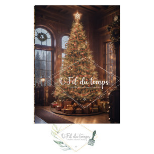 Papier Mousseline Steampunk magnanimous Christmas tree family room