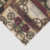 Papier Mousseline Steampunk mécanique  (Détail)