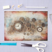 Papier Mousseline Steampunk Médias mixtes (Artisanat)
