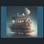 Papier Mousseline Steampunk Mobile Home<br><div class="desc">C'est une image d'IA que j'ai créée en utilisant Midtravel.</div>