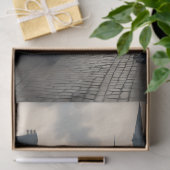 Papier Mousseline Steampunk Post Apocalyptic Cities Decoupage v7 (Cadeau)