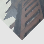 Papier Mousseline Steampunk Post Apocalyptic Cities Decoupage v9 (Détail)