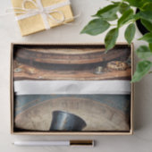 Papier Mousseline Steampunk Raven Decoupage (Cadeau)