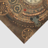Papier Mousseline Steampunk, rouages merveilleux (Détail)