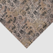 Papier Mousseline Steampunk vintage (Détail)