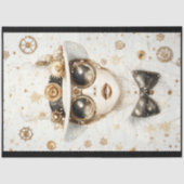 Papier Mousseline Steampunk Winter Wonderland Femme Q5 Découpage (Recto)