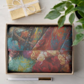 Papier Mousseline Steampunk woman (Cadeau)