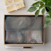 Papier Mousseline Steampunk Woman 4 papier découpage (Cadeau)