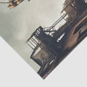 Papier Mousseline Steampunk Woman Decoupage v4 (Détail)