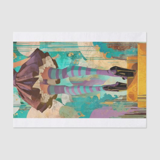 Papier Mousseline Stepping Into My Purpose3 (Recto)