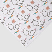 Papier Mousseline Stethoscope Médicale (Détail)