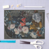 Papier Mousseline Still Life par Johann Baptist Drechsler (Artisanat)