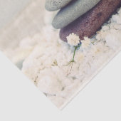 Papier Mousseline Stones empilées Méditative Cairn (Détail)