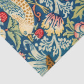 Papier Mousseline Strawberry Thief, William Morris (Détail)