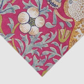 Papier Mousseline Strawberry Thief, William Morris (Détail)