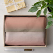 Papier Mousseline stries de pêche et d'oliviers (Cadeau)