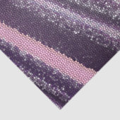 Papier Mousseline Striking pink & purple splash with glamour & punch (Détail)